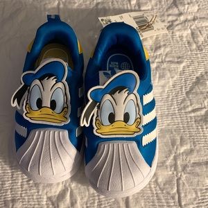 Disney addidas tennis shoes for kids size 5.5